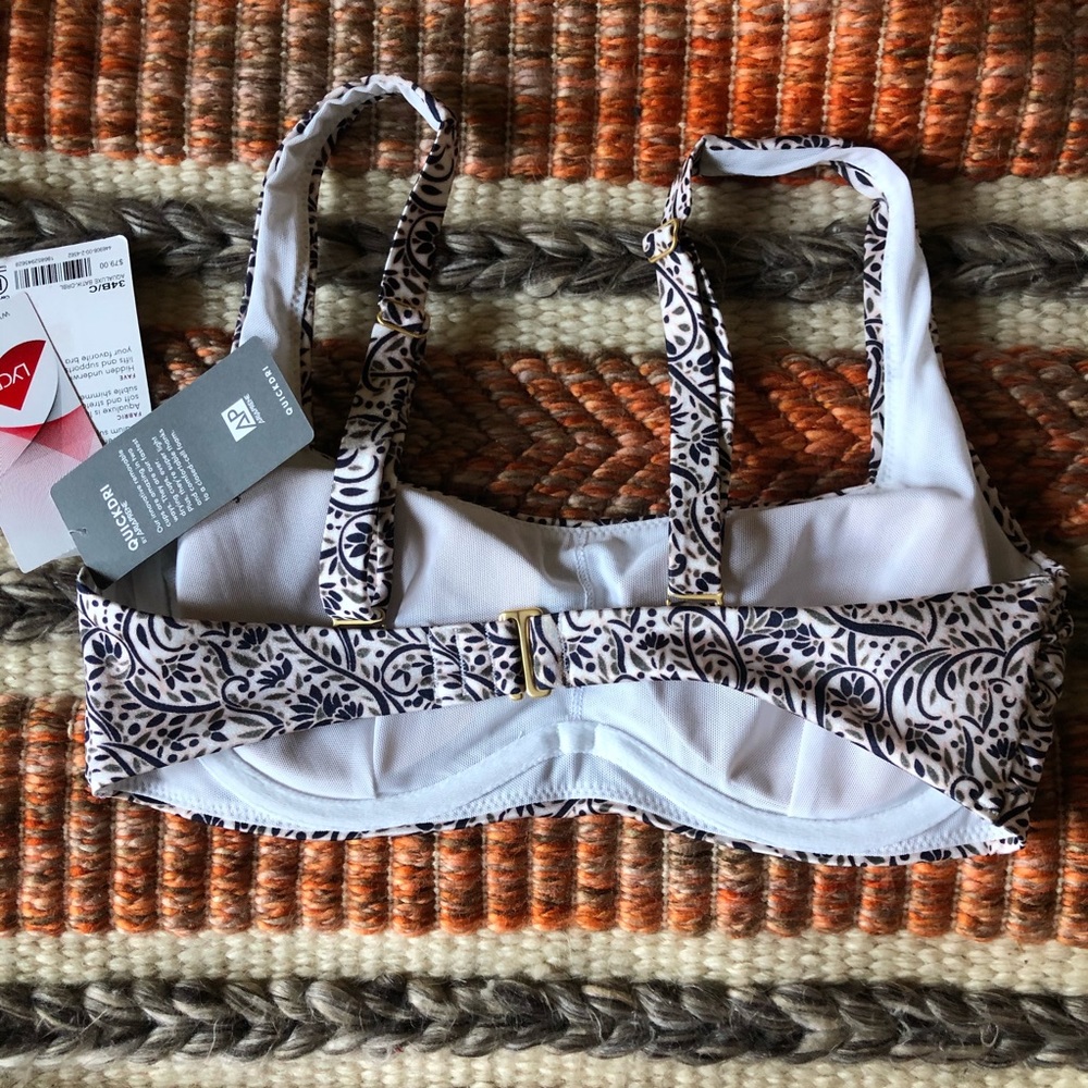 Athleta Aqualuxe Batik Bra-sized bikini top - Picture 3 of 3